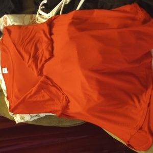 L  Its s/s red stretch comfortably Dress